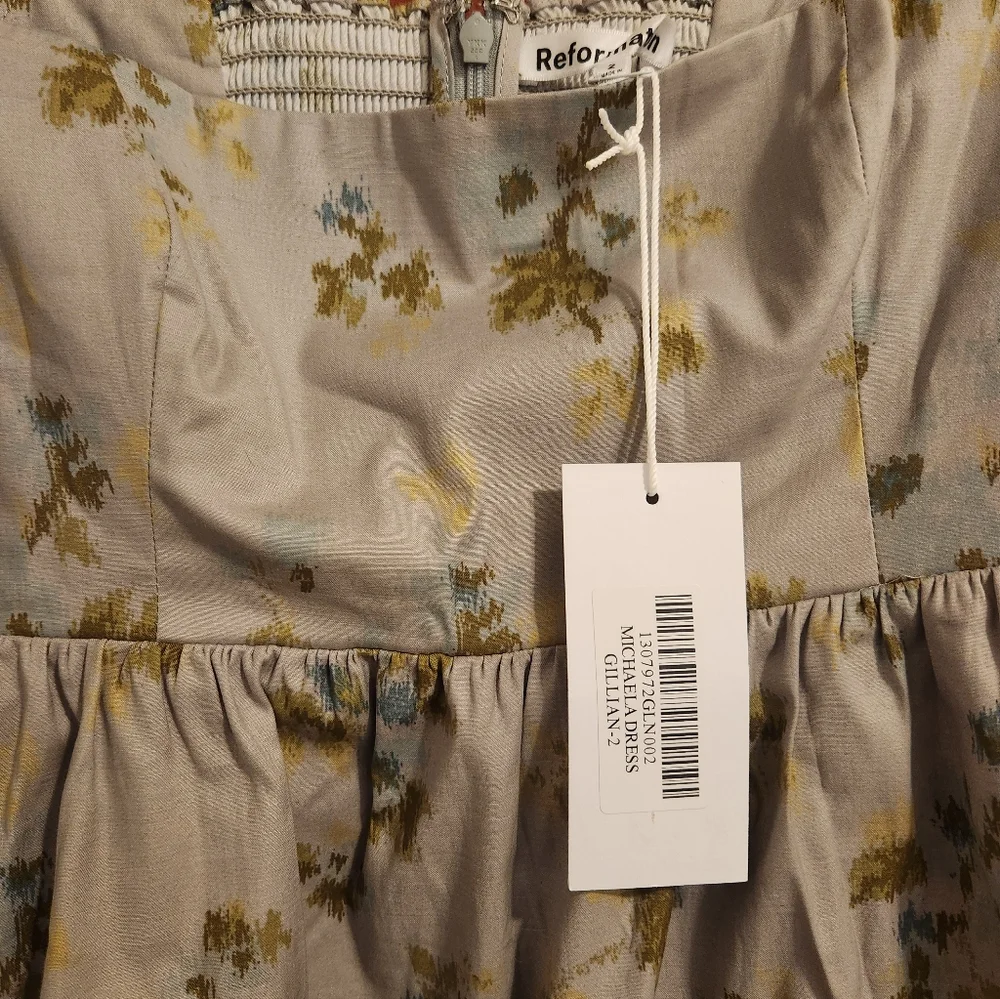 Reformation Michaela Dress, Size 2, NWT - Picture 3 of 5